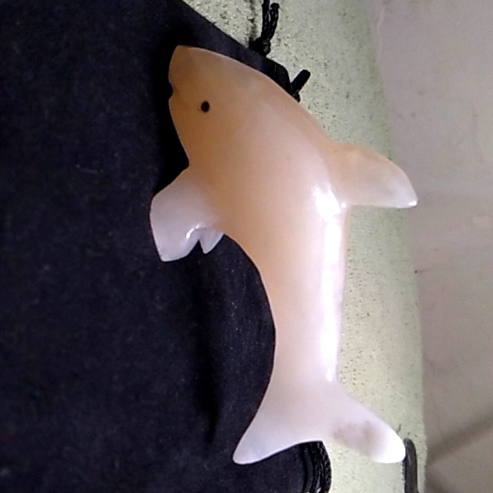 Tuliaup Indian tribal stone whale carving